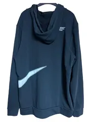 Vorschaubild 2 von Herren Sweatjacke Kapuze Logo Print Schwarz M Baumwolle Polyester