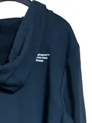 Vorschaubild 5 von Herren Sweatjacke Kapuze Logo Print Schwarz M Baumwolle Polyester