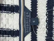 Vorschaubild 3 von Damen Strickjacke 36/S Blau Weiß Gestreift Baumwolle Klassisch