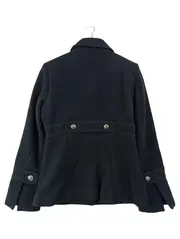 Vorschaubild 2 von Damen Winterjacke 38/M Schwarz Klassisch Elegant Wolljacke