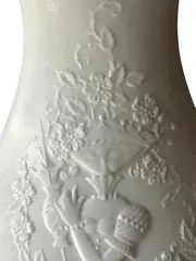 Vorschaubild 4 von KAISER Vase Porzellan Klassisch Weiß Blumen 23cm bauchig floral