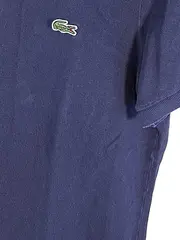 Vorschaubild 3 von Herren Poloshirt Slim Fit Gr. L Navy Blau Baumwolle
