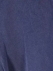 Vorschaubild 4 von Herren Poloshirt Slim Fit Gr. L Navy Blau Baumwolle