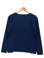 Vorschaubild 2 von Damen Pullover Gr. 38/M Blau Casual Strickpullover