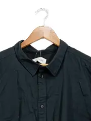 Vorschaubild 2 von Pier One Herren Freizeithemd Schwarz 3XL Baumwolle Langarm Casual