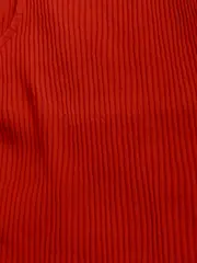 Vorschaubild 2 von Damen Top ärmellos gerippt Stehkragen Gr. 38/M Orange Basic