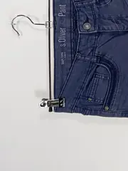 Vorschaubild 4 von Damen Capri Jeans Slim Fit Blau Gr. 38 Shape Capri Hose