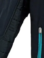 Vorschaubild 5 von Steppjacke Kinder Gr. 146 Schwarz Kapuze Outdoor Jacke