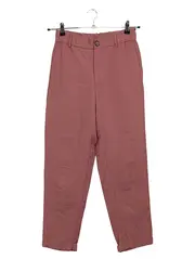 Vorschaubild 1 von Damen Stoffhose Paperbag Rosa Gr. XS/36 High Waist Casual