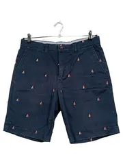 Vorschaubild 1 von Herren Chino Shorts Segelboot Muster Navy Blau Gr. 32