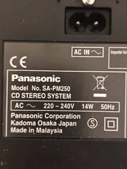 Vorschaubild 4 von SA-PM250 Kompaktanlage CD USB Bluetooth Stereo Silber