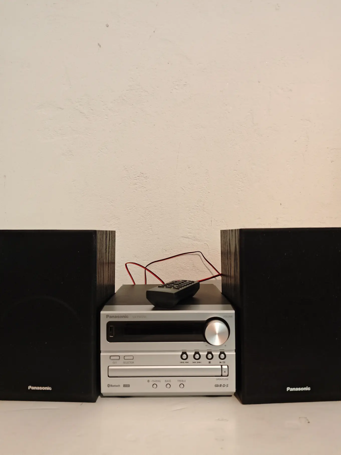 PANASONIC SA-PM250 Kompaktanlage CD USB Bluetooth Stereo Silber