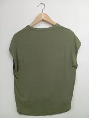 Vorschaubild 4 von Damen T-Shirt Gr. 36/S Grün Casual Minimalistisch