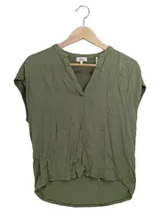 Vorschaubild 1 von Damen T-Shirt Gr. 36/S Grün Casual Minimalistisch