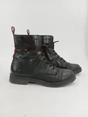 Vorschaubild 2 von TT.BAGATT Damen Leder Schnürstiefel Gr. 41 Schwarz Combat Boots