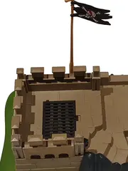 Vorschaubild 4 von Piratenburg Festung Burg Pirat Spielfigur Kinder Braun