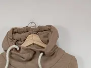 Vorschaubild 6 von Damen Kapuzenpullover Hoodie Beige Gr. 36/S Casual