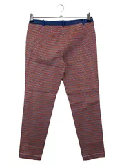 Vorschaubild 2 von Damen Stoffhose Gr. 42 Mehrfarbig Grafisch Casual Modern