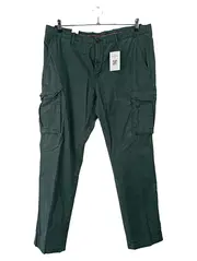 Vorschaubild 1 von Cargohose Herren Gr. W38/32 Grün Baumwolle Casual