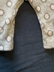 Vorschaubild 4 von Jogginghose Baby Mädchen Punkte Grau Baumwolle Gr. 56