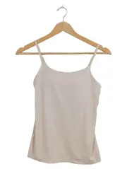 Vorschaubild 1 von Damen Träger-Top Camisole Gr. S Beige Basic Unterhemd