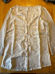 Vorschaubild 1 von Damen Hemdbluse Gr. S Grau Casual Viskose