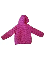 Vorschaubild 2 von Steppjacke Mädchen Gr. 110 Pink Kapuze