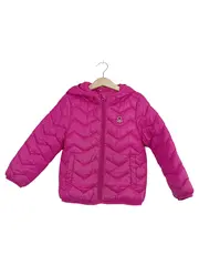Vorschaubild 1 von Steppjacke Mädchen Gr. 110 Pink Kapuze