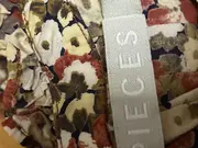 Vorschaubild 6 von Damen Tunikakleid Blumenmuster Langarm Gr. L Rot Beige