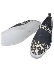 Vorschaubild 3 von Damen Slip-On Sneaker Leopardenmuster Gr. 39 Beige Slipper