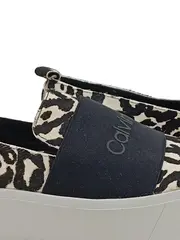 Vorschaubild 2 von Damen Slip-On Sneaker Leopardenmuster Gr. 39 Beige Slipper