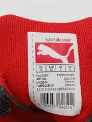 Vorschaubild 4 von Kinder Sneaker low Gr. 22 Schwarz Sportschuhe Klettverschluss