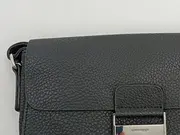 Vorschaubild 5 von Damen Umhängetasche Schwarz Elegant Leder Schultertasche 24x15cm