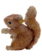 Vorschaubild 2 von Eichhörnchen Plüschtier mit Eichel Kuscheltier Vintage