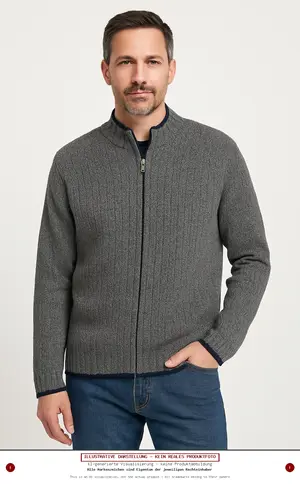 H. OBERMEYER Strickjacke