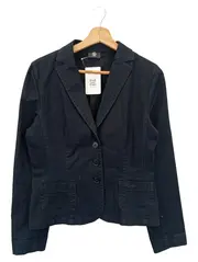 Vorschaubild 1 von Damen Blazer Gr. 38/M Business Stil Blau Baumwolle