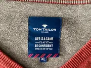 Vorschaubild 4 von Pullover Herren XL Rot V-Ausschnitt Baumwolle Casual