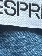 Vorschaubild 6 von Damen Jeanshemd Hemdbluse Gr. 34 Blau Casual Baumwolle V-Ausschnitt