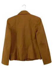 Vorschaubild 2 von Damen Leichte Jacke Gr. 38/M Braun Klassisch Elegant Reißverschluss
