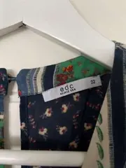 Vorschaubild 3 von Damen Freizeitkleid Wickelkleid Gr. 32;XXS Mehrfarbig Baumwolle Floral