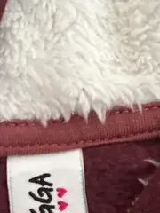 Vorschaubild 6 von Mädchen Hoodie Kleid Sweatkleid Rot Pferdeprint Gr. 158, 164