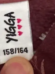 Vorschaubild 4 von Mädchen Hoodie Kleid Sweatkleid Rot Pferdeprint Gr. 158, 164