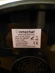 Vorschaubild 4 von ZM1501 Entsafter Slow Juicer Kaltpressung Weiß