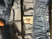 Vorschaubild 2 von Stoffhose Mädchen Gr. 158 Blau Lyocell Capri Sommer