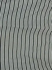 Vorschaubild 8 von Herren Poloshirt Gestreift Schwarz Gr. 46 S Kurzarm Baumwolle