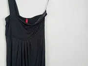 Vorschaubild 3 von EDC Damen festliches Kleid Schwarz Elegant Gr. 42/XL Midikleid