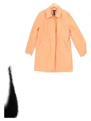 Vorschaubild 1 von Damen Übergangsmantel Gr. 38/M Orange Klassisch Elegant Baumwolle