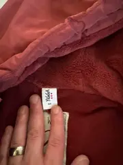 Vorschaubild 3 von Steppjacke mit Kapuze Braun Gr. 164 Kinder Jacke