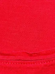 Vorschaubild 4 von Damen T-Shirt Rot Gr. XXL Basic Organic Cotton Kurzarm