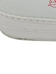 Vorschaubild 4 von Damen Sneaker low Gr. 39 Weiß mit Blumenmuster Stickerei